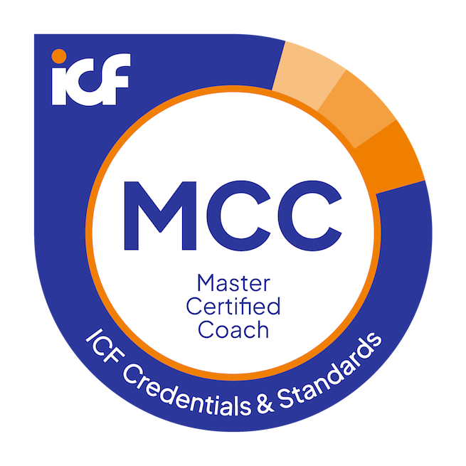ICF Master Certified Coach (MCC) credential badge